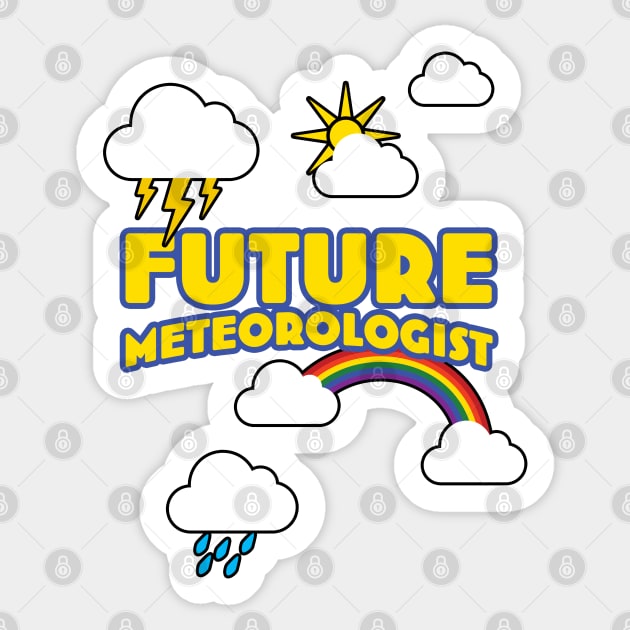 Future Meteorologist Storm Chaser Sticker by McNutt